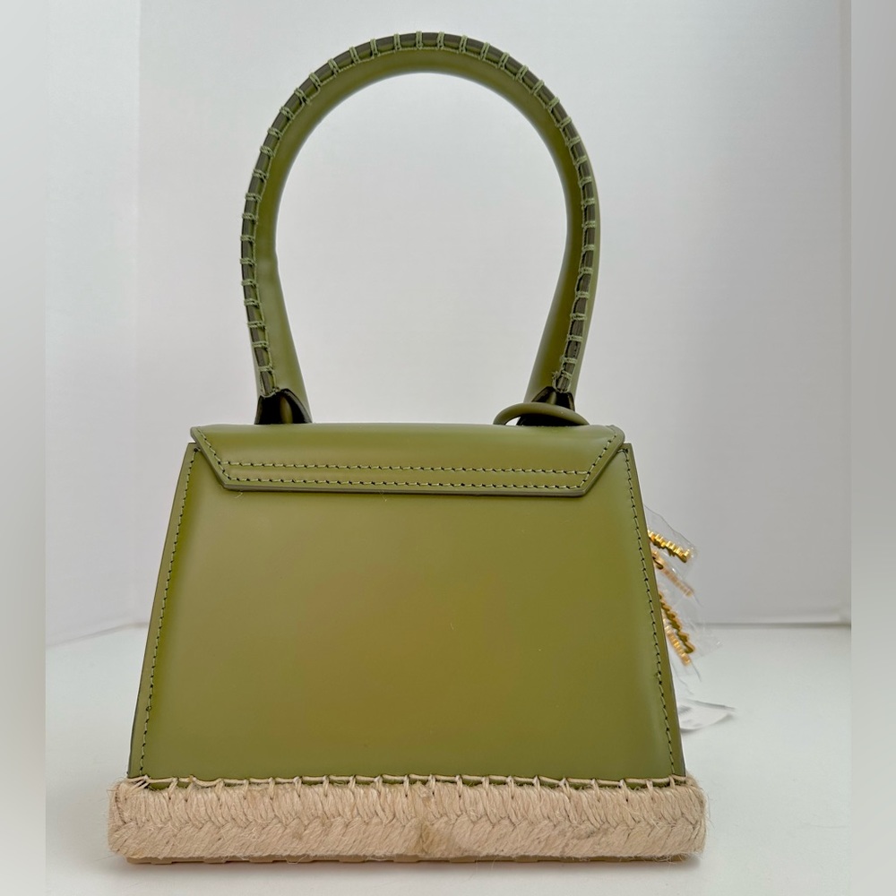 Jacquemus Le Chiquito moyen Cordao Khaki - Picture 4 of 14